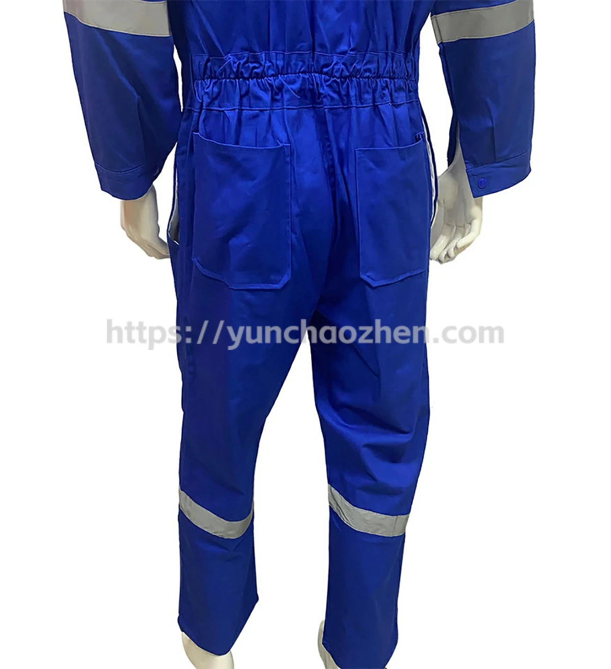 High Quality Blue Reflective Safety Work Coveral4