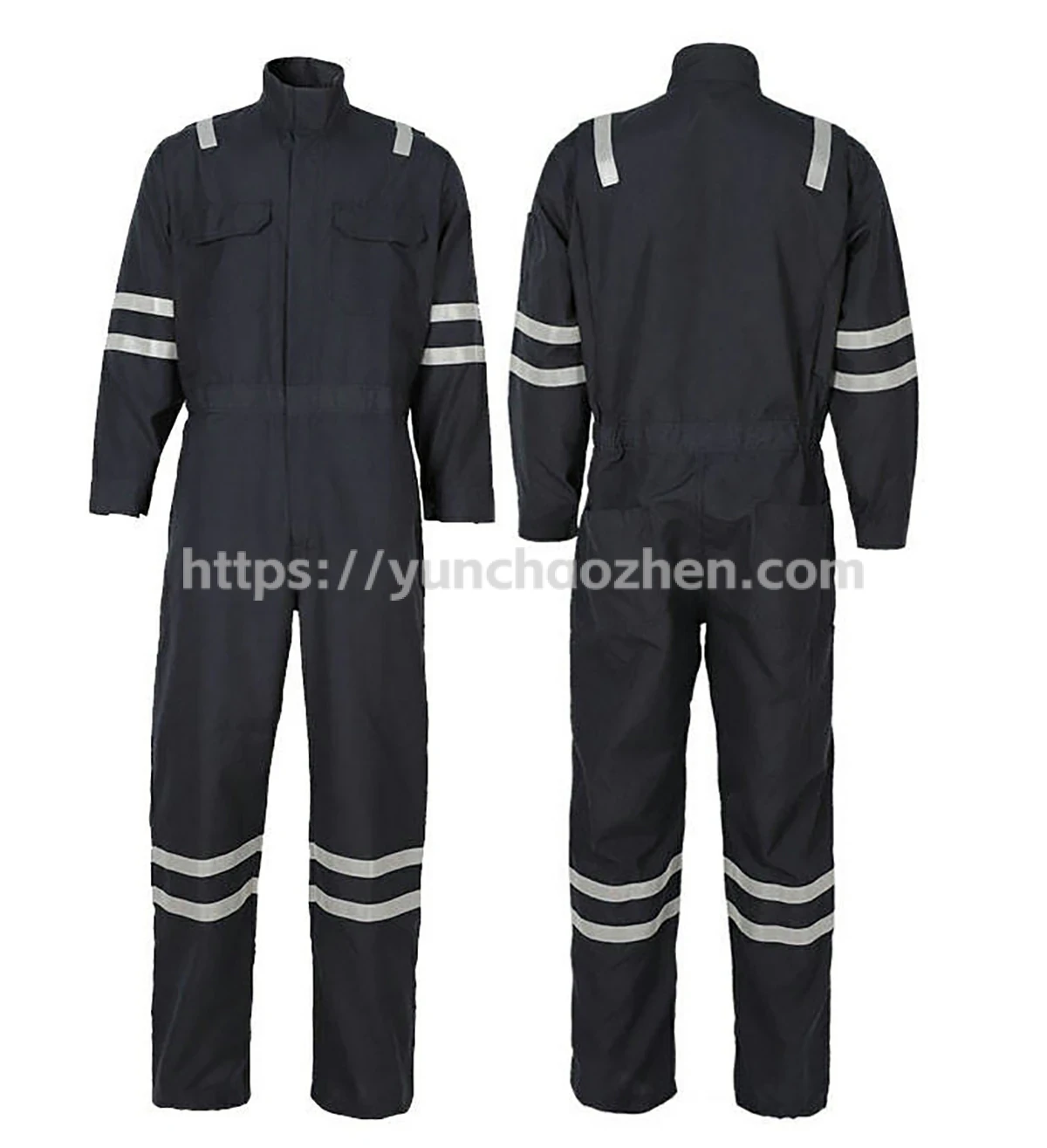 Anti-Static, Fire proof High Visibility Work Coveral4