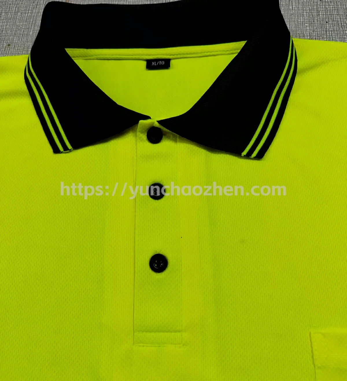 Class3 HiVis Long Sleeve Polo Safety Shirt3