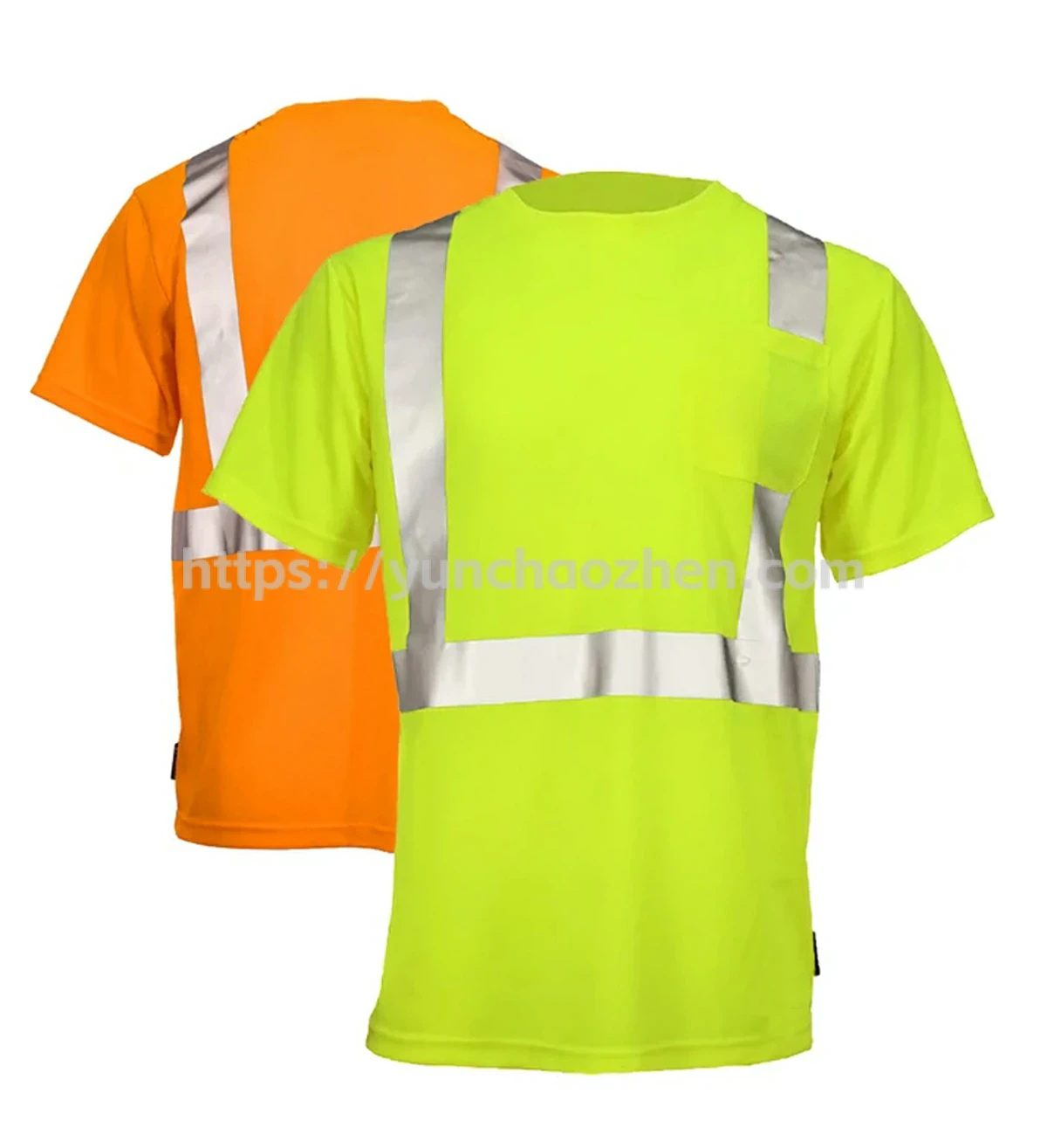 HiVis ANSI Class 2 Safety T-Shirt3