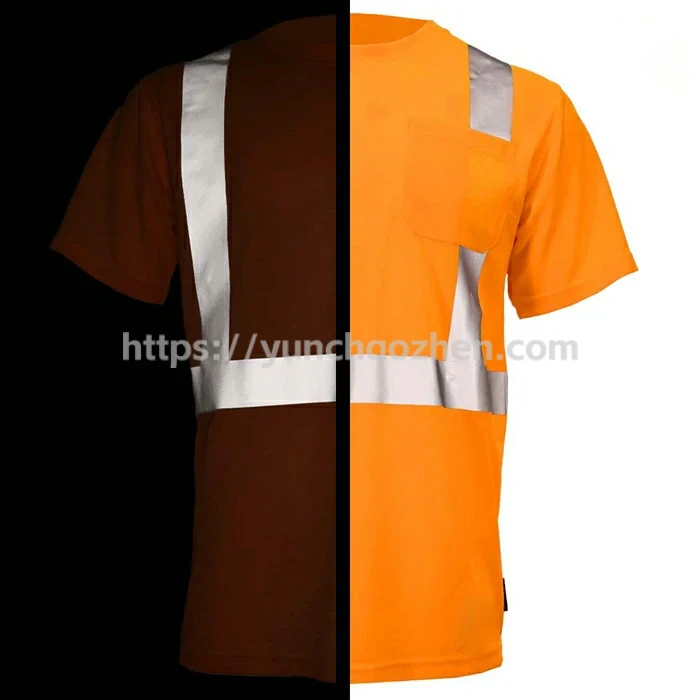 HiVis ANSI Class 2 Safety T-Shirt5