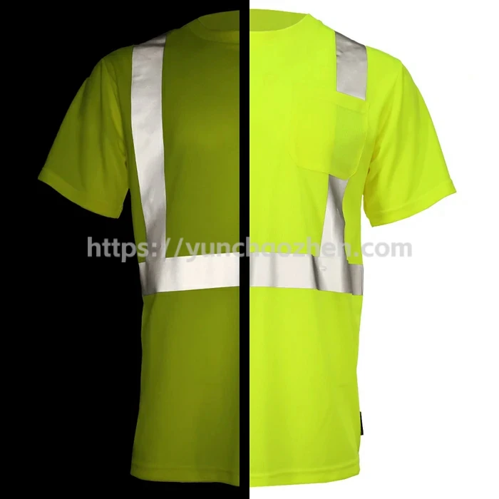HiVis ANSI Class 2 Safety T-Shirt6