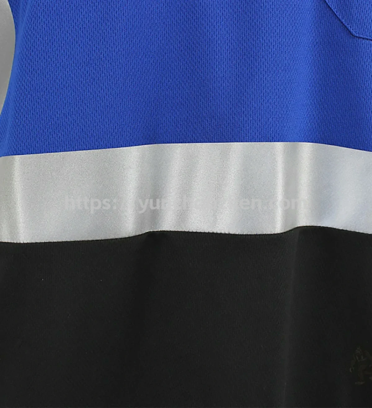Enhanced Visibility Short Sleeve Black Bottom Safety T-Shirt9