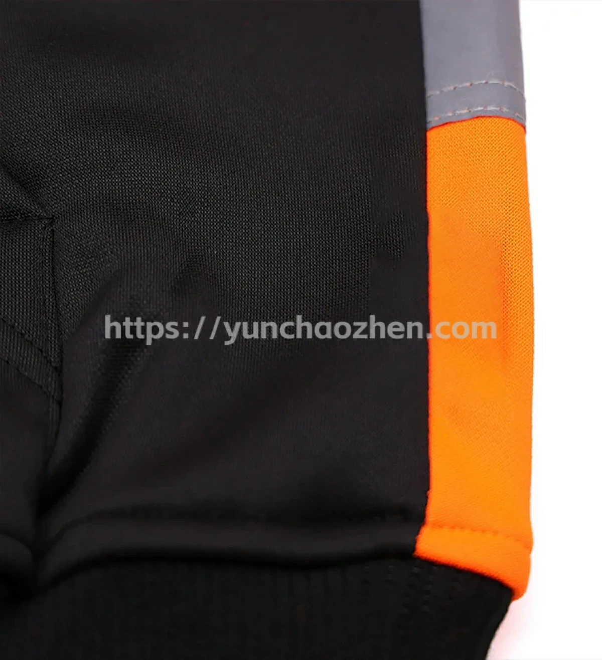HiVis Class 3 Viz-Tuff Fleece Black Bottom Pullover Hoodie3