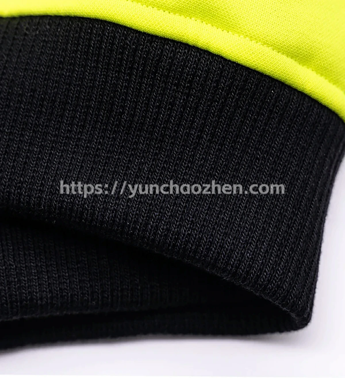 HiVis Class 3 Viz-Tuff Fleece Black Bottom Pullover Hoodie5