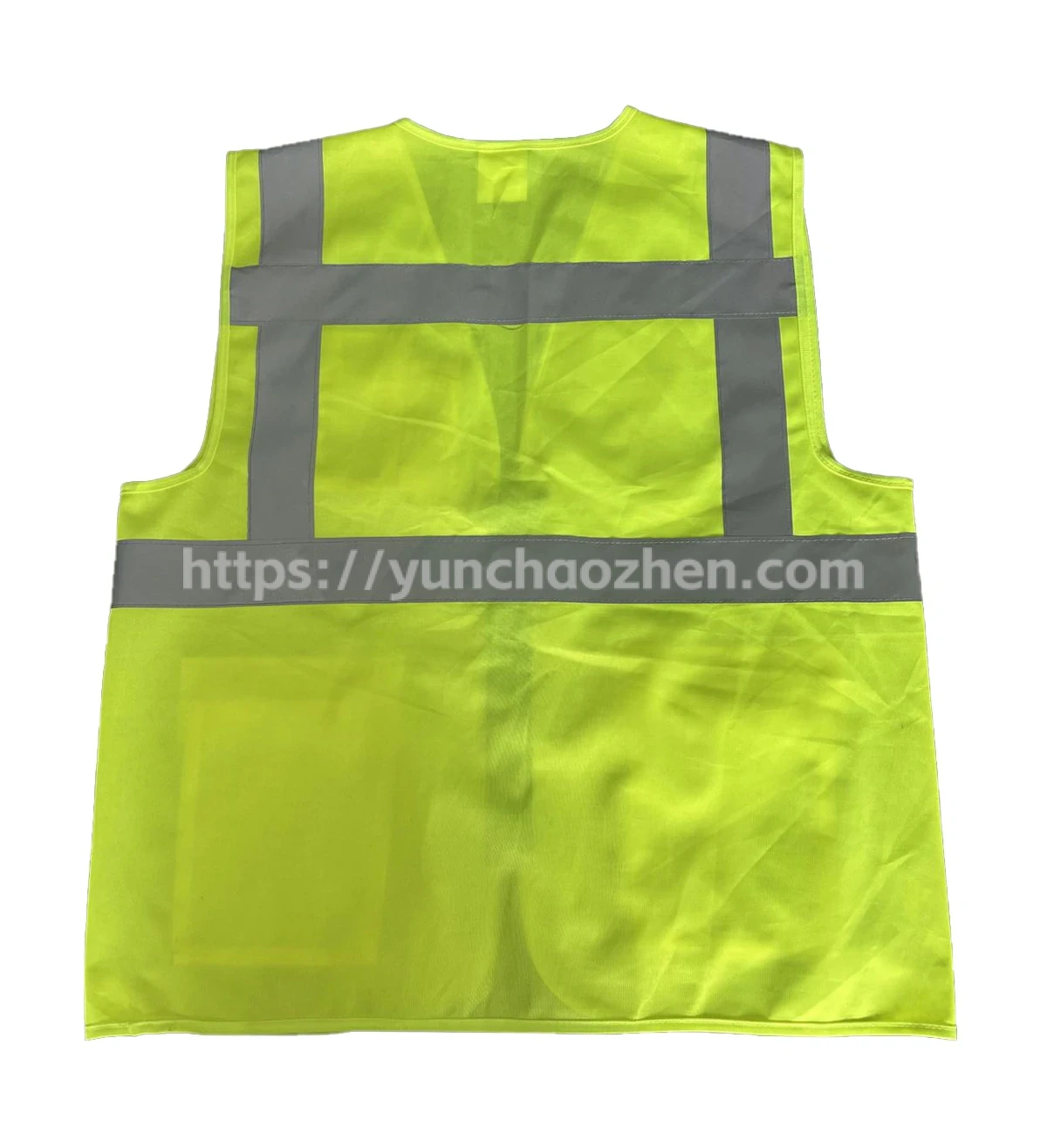 Safety Vest With Unique Reflective Strip Design2